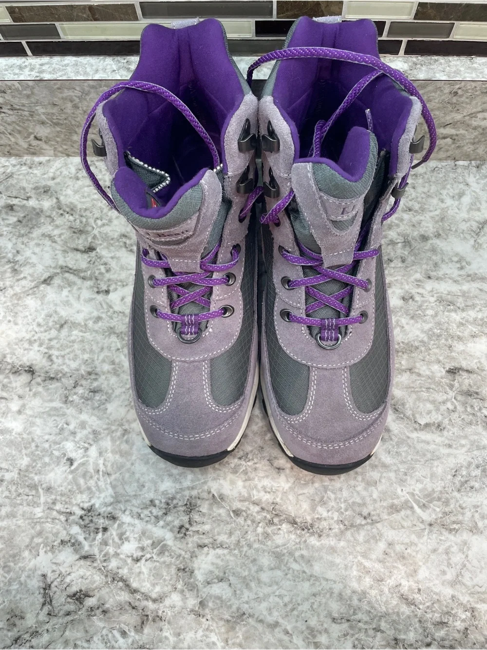 L.L. Bean Women's Tek 2.5 Primaloft 200 Gram Hiking Boot Sz 10 296491 purple